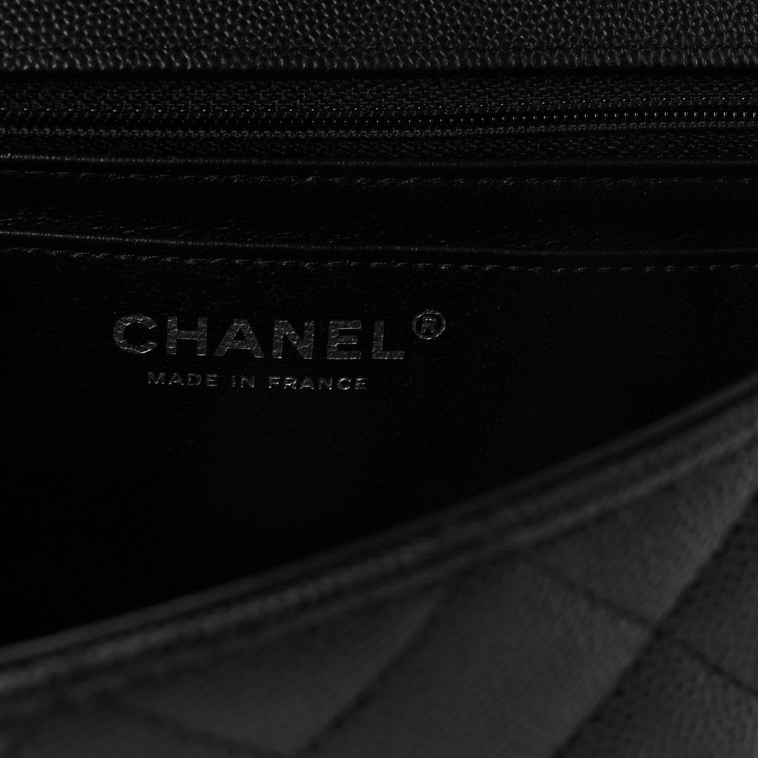 Chanel Caviar Quilted Mini Rectangular Flap Black 6 of 10