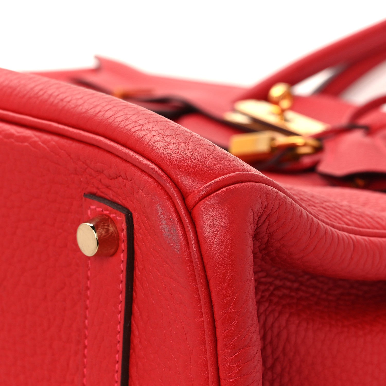 Hermes Togo Birkin 35 Rouge Casaque 10 of 15