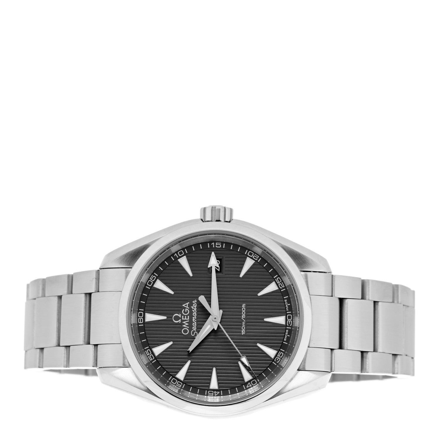 Omega Stainless Steel 38mm Seamaster Aqua Terra 150M Quartz Watch Grey 231.10.39.60.06.001 2 of 5