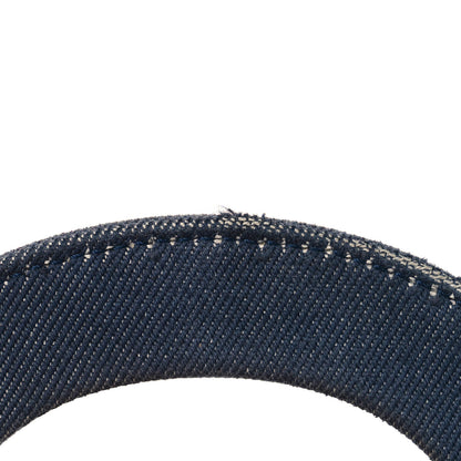 Christian Dior Denim Cannage Studded Mini Lady Dior Navy 9 of 9