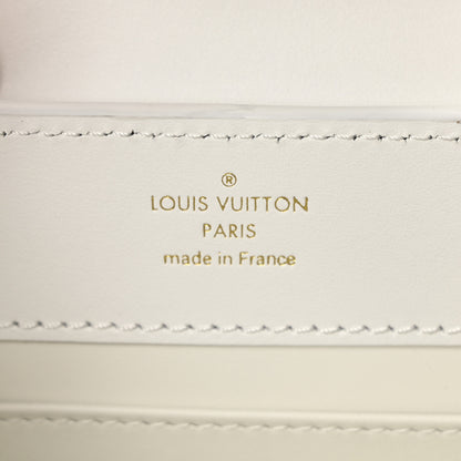 Louis Vuitton Calfskin Sequins Bubbly Floral Mini Capucines Optic White 6 of 9