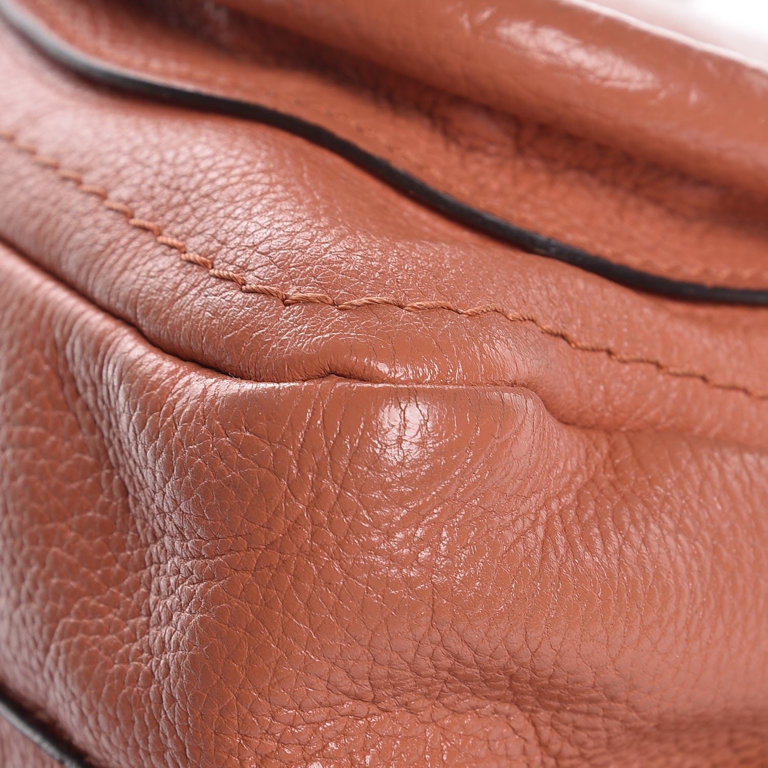 Chloe Calfskin Small Paraty Suntan 12 of 20