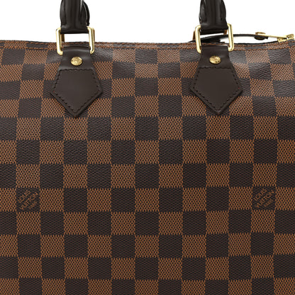 Louis Vuitton Damier Ebene Speedy 25 8 of 10
