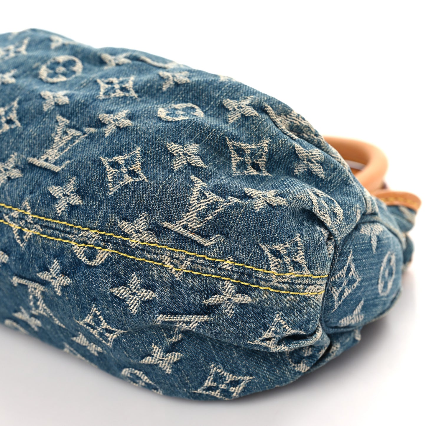 Monogram Denim Pleaty Blue