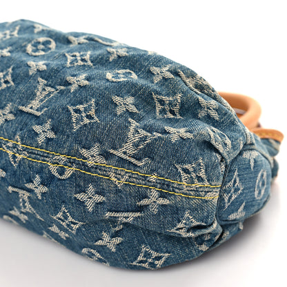 Louis Vuitton Monogram Denim Pleaty Blue 8 of 8