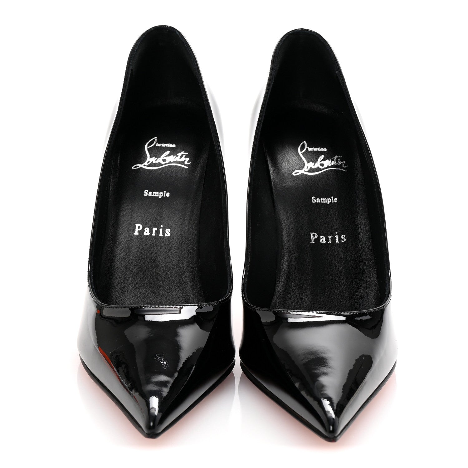 Christian Louboutin Patent Miss Z 100 Pumps 39 Black 3 of 9