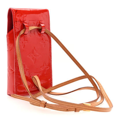 Louis Vuitton Vernis Cigarette Case Red 3 of 12