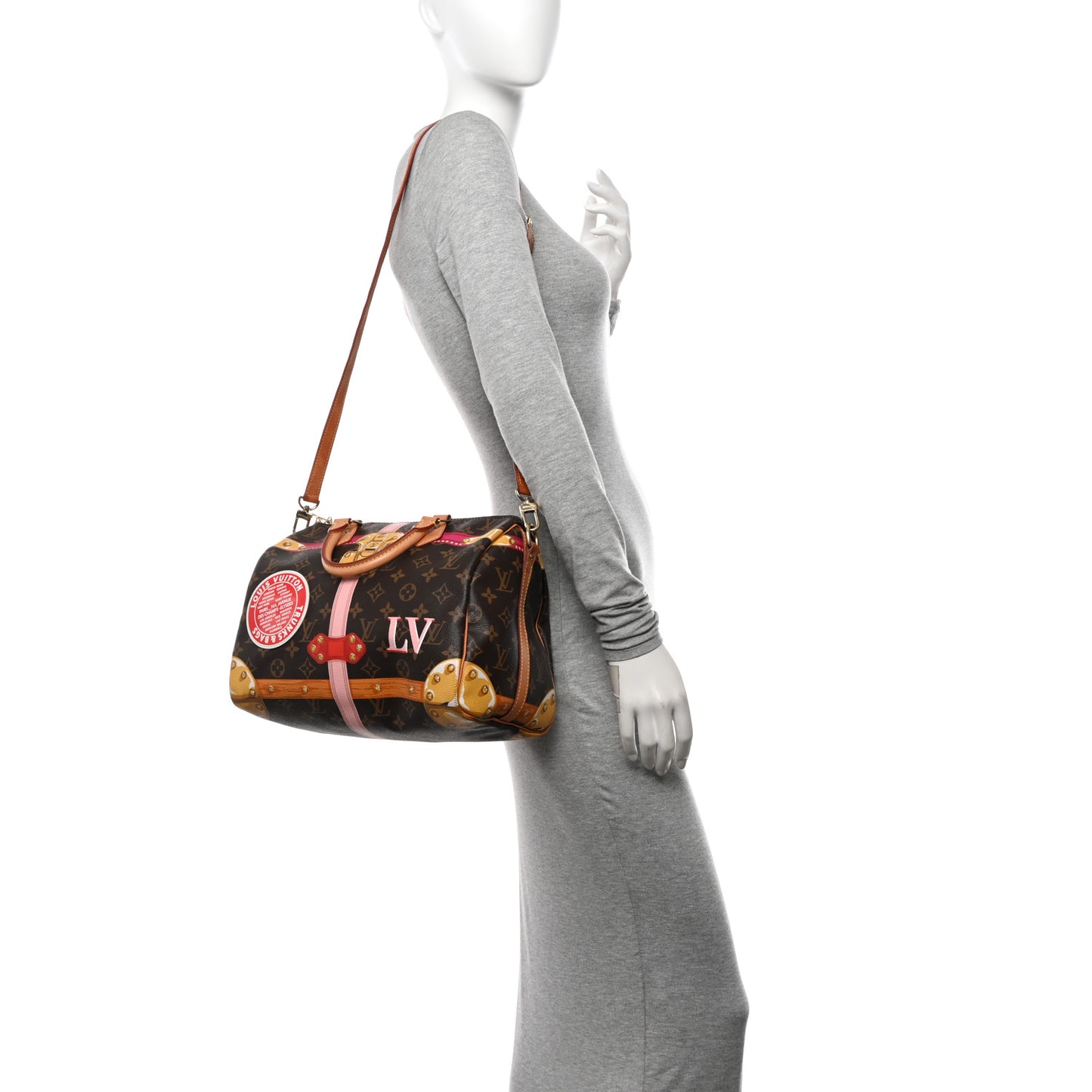 Monogram Summer Trunks Speedy Bandouliere 30