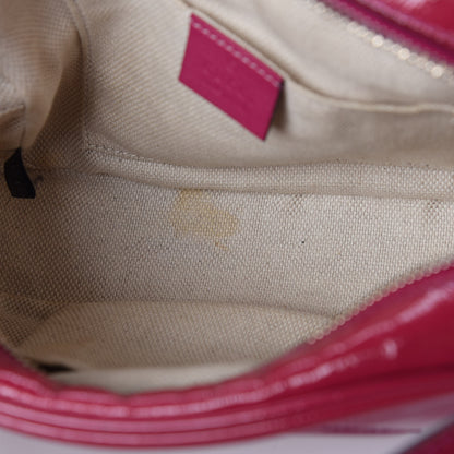 Gucci Soft Patent Small Soho Disco Bag Bright Bougainvillea 8 of 12