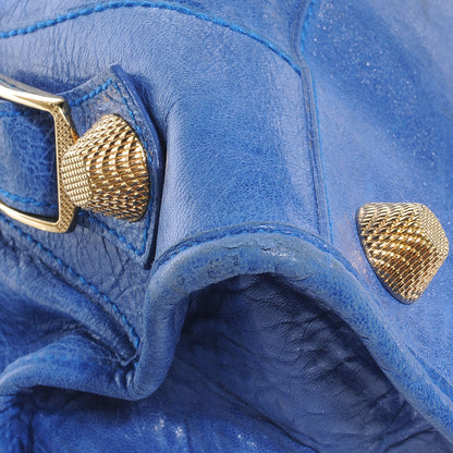 Balenciaga Agneau Giant 21 Gold Hardware Part Time Electric Bleu 5 of 12