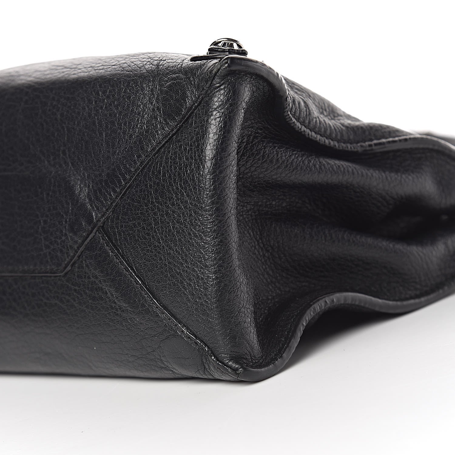 Balenciaga Calfskin Papier Mini A4 Tote Black 10 of 11