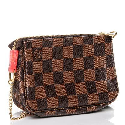 Louis Vuitton Damier Ebene 2016 Christmas Animation Mini Pochette Accessories 3 of 6