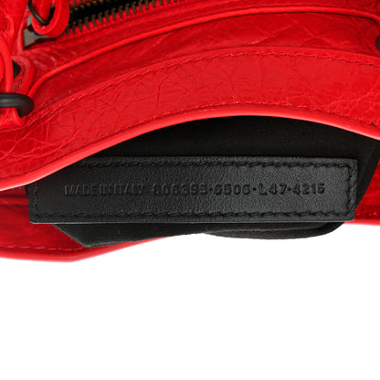 Balenciaga Agneau Arena Classic Hardware Mini City Vermillon Red 7 of 11