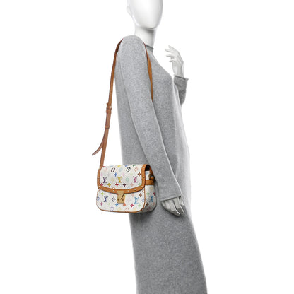 Louis Vuitton Monogram Multicolor Sologne White 2 of 12