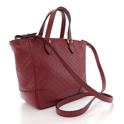Gucci Microguccissima Small Bree Tote Red 3 of 11