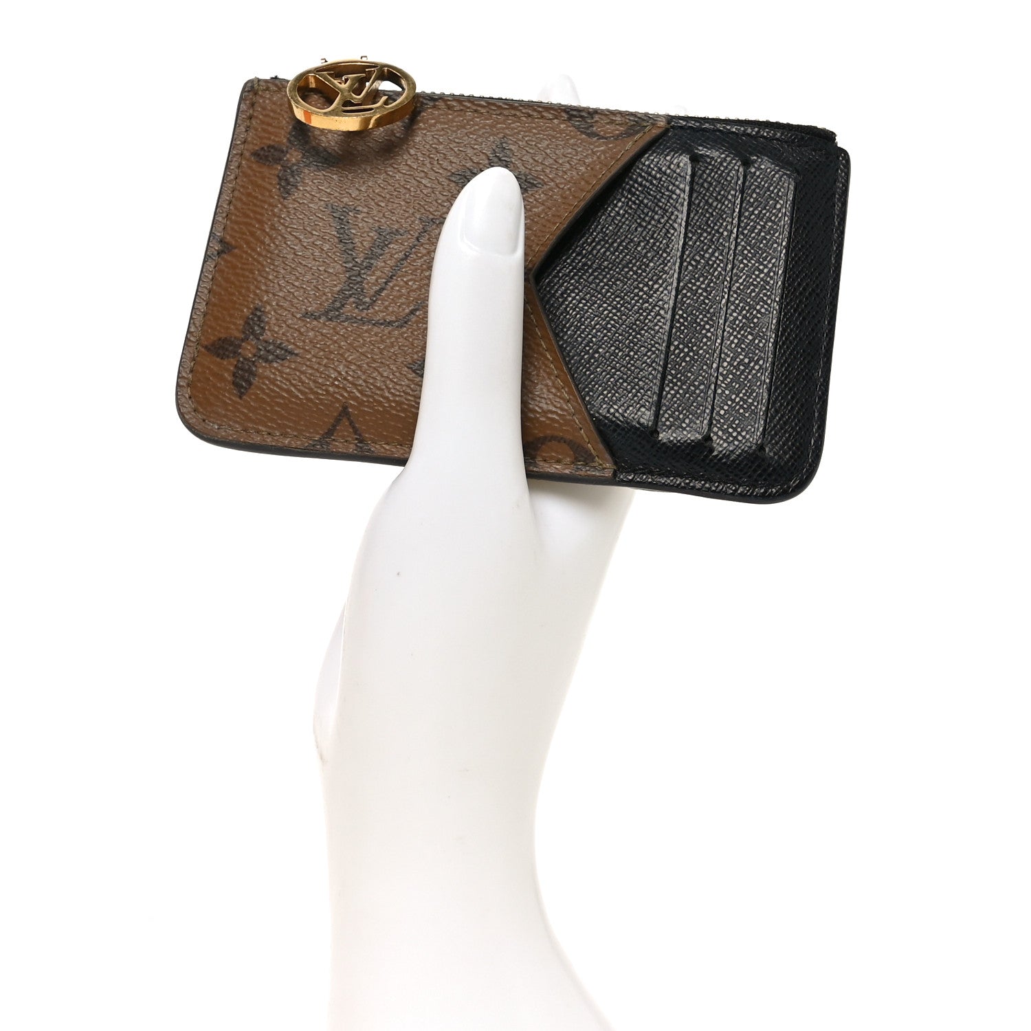 Louis Vuitton Reverse Monogram Zipped Romy Card Holder 1856789