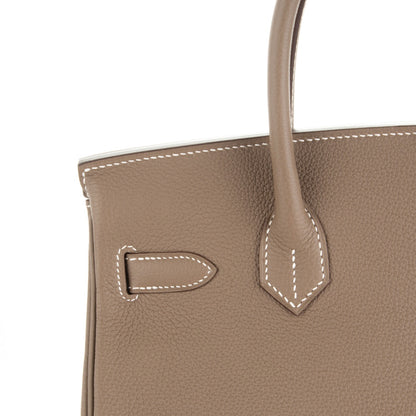 Hermes Togo Birkin 30 Etoupe 7 of 25