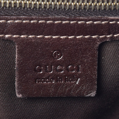Gucci Monogram Large Horsebit 85th Anniversary Hobo Dark Brown 6 of 15