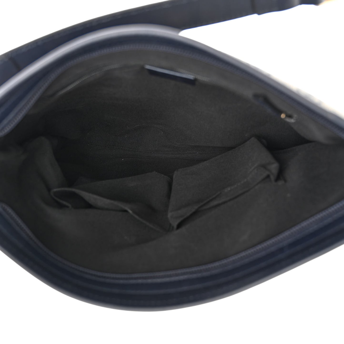 GG Plus Monogram Medium Flat Messenger Bag Navy