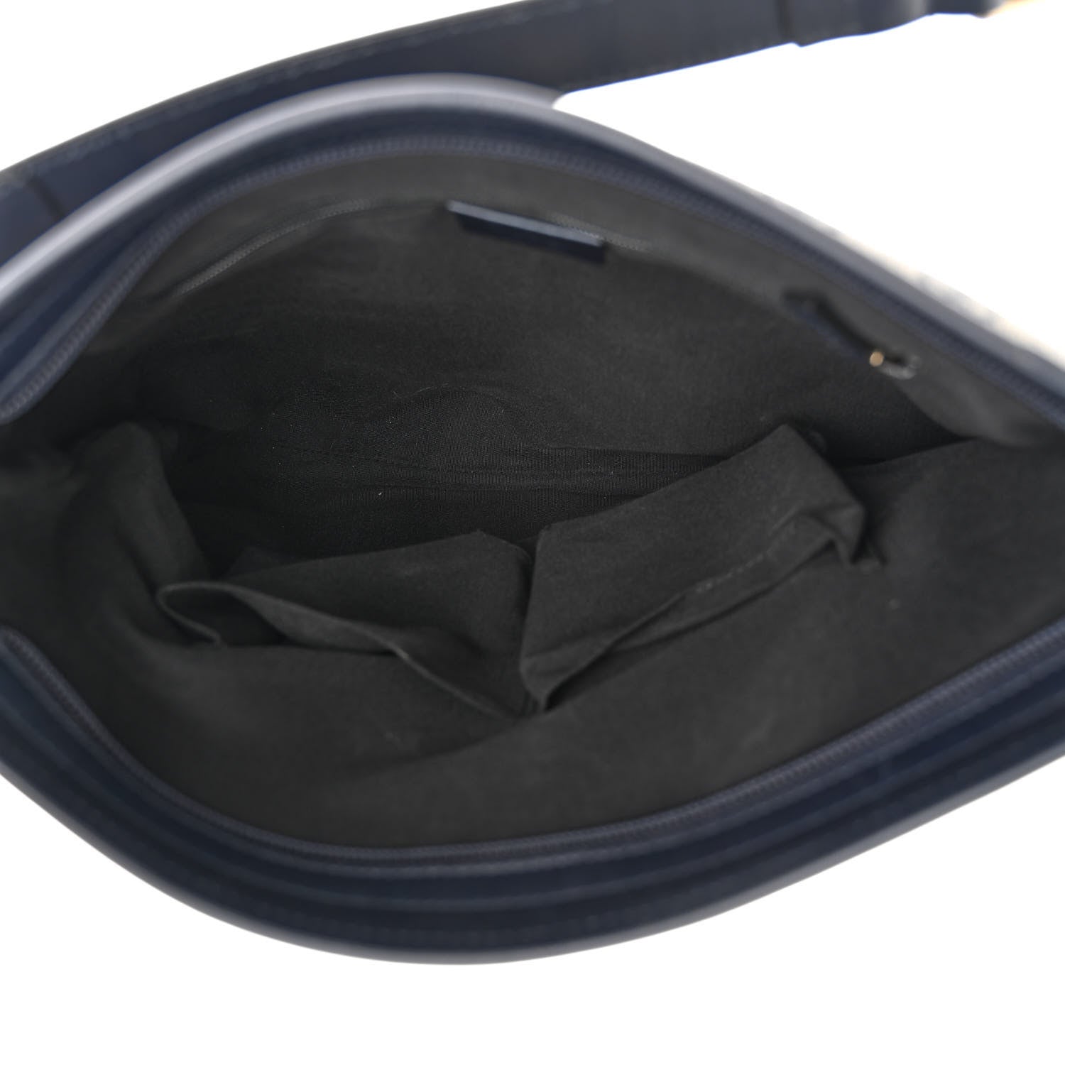 Gucci GG Plus Monogram Medium Flat Messenger Bag Navy 5 of 10