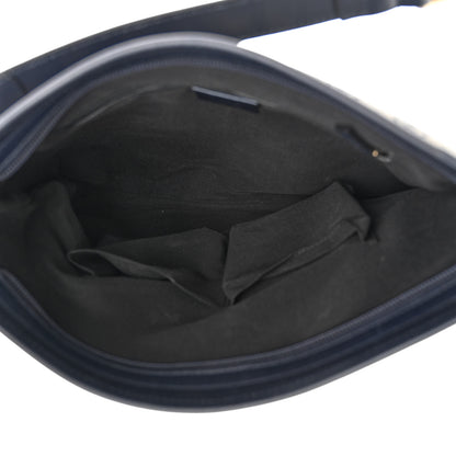 Gucci GG Plus Monogram Medium Flat Messenger Bag Navy 5 of 10
