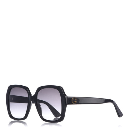 Gucci Acetate Square Frame GG0096S Sunglasses Black 1 of 7