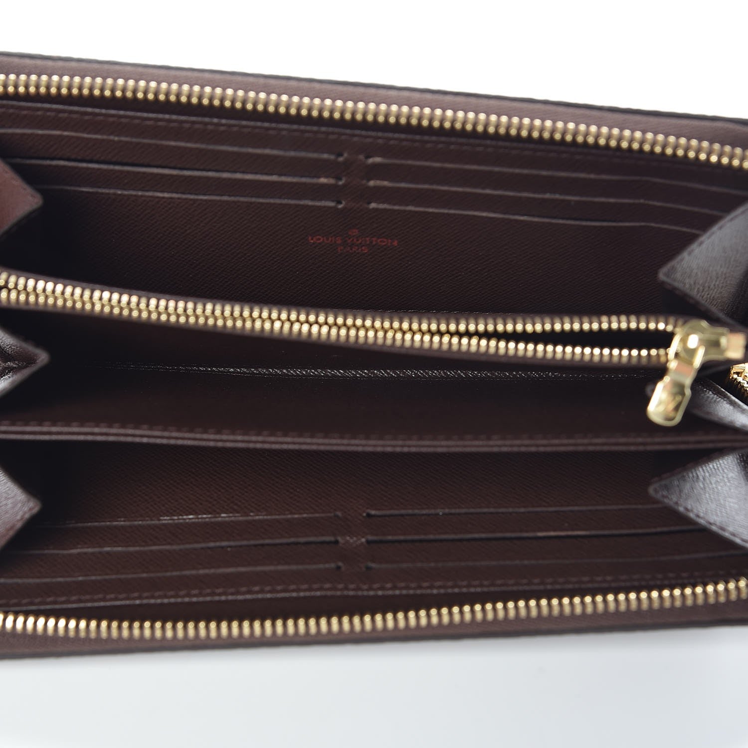 Louis Vuitton Damier Ebene Zippy Wallet 5 of 8