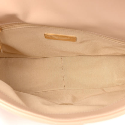 Chanel Lambskin Quilted Medium Chanel 19 Flap Beige 5 of 11