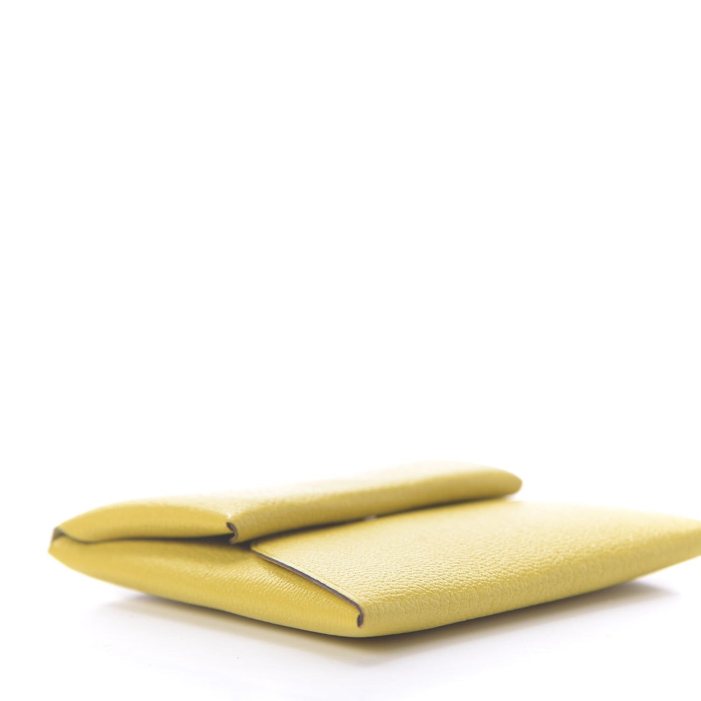 Chevre Mysore Bastia Coin Purse Jaune de Naples