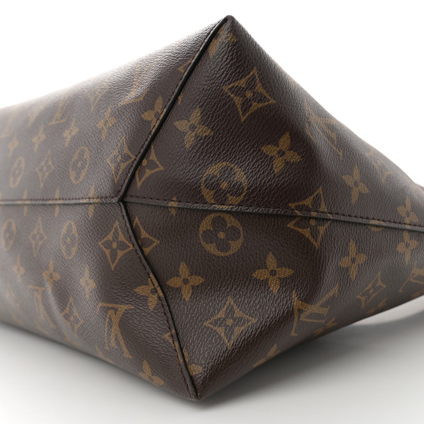Monogram Flower Hobo Caramel