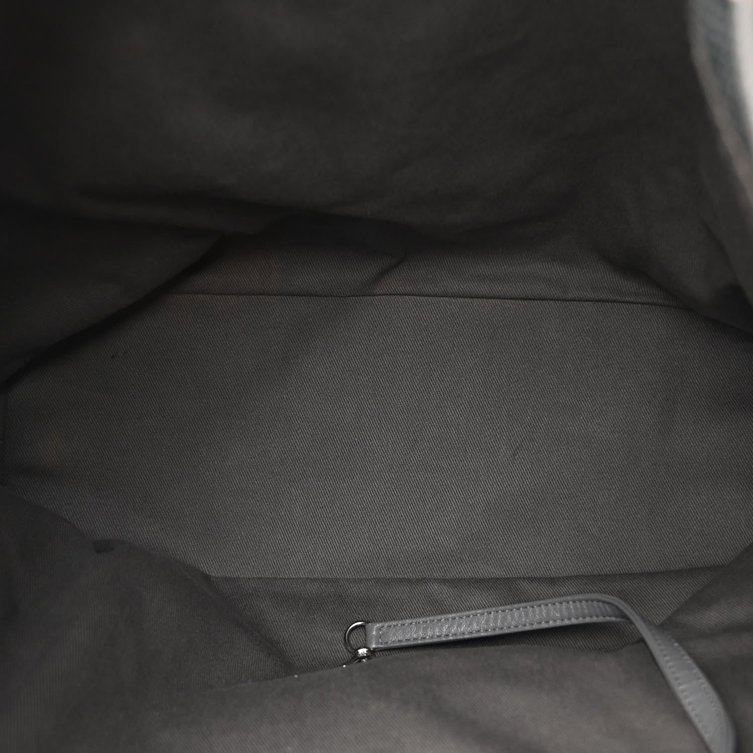 Chanel Canvas Large Deauville Backpack Grey 5 of 14