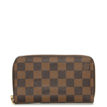Louis Vuitton Damier Ebene Zippy Compact Wallet 1 of 8