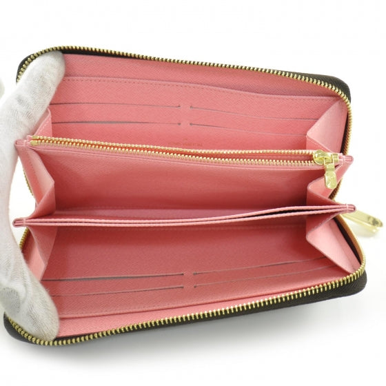 Monogram Illustre Zippy Wallet Rose