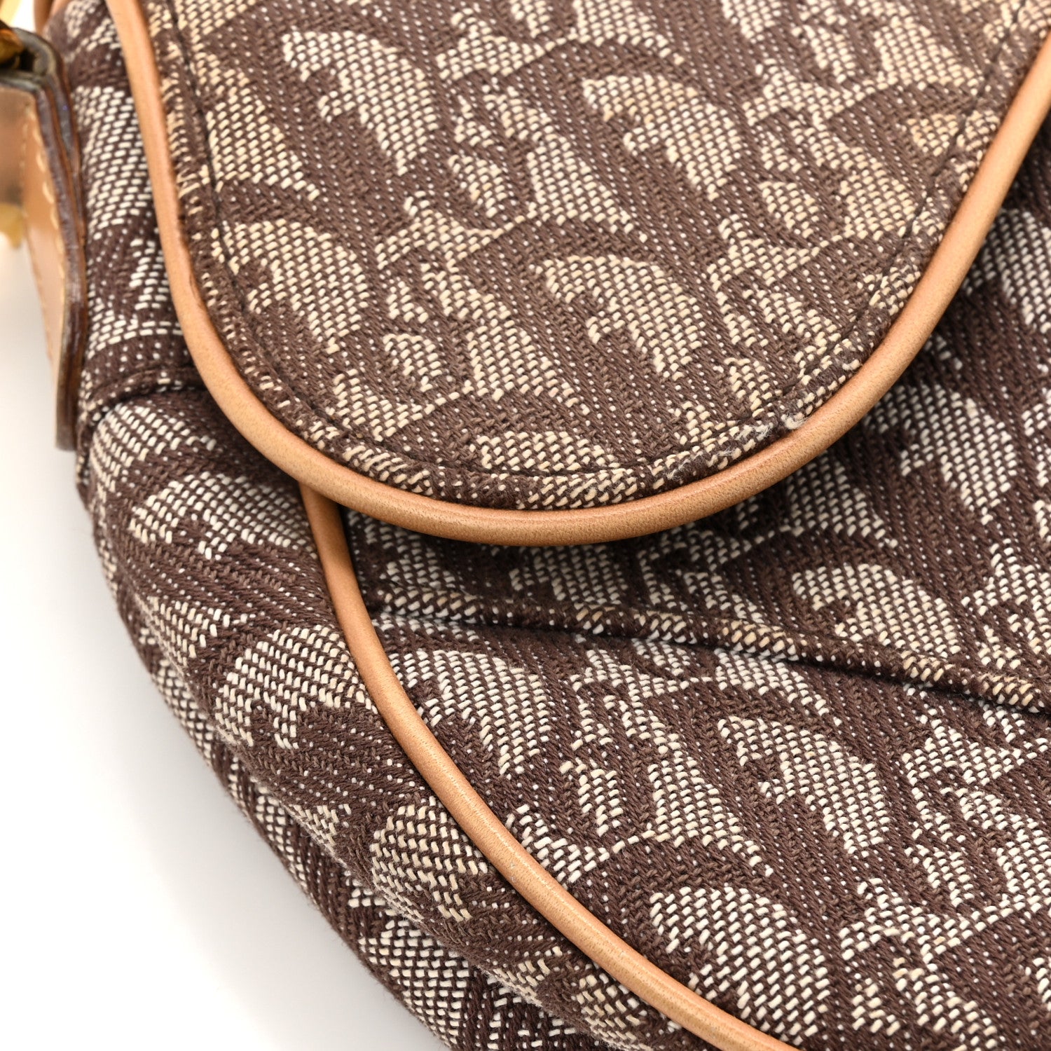 Christian Dior Monogram Saddle Bag Brown 12 of 15