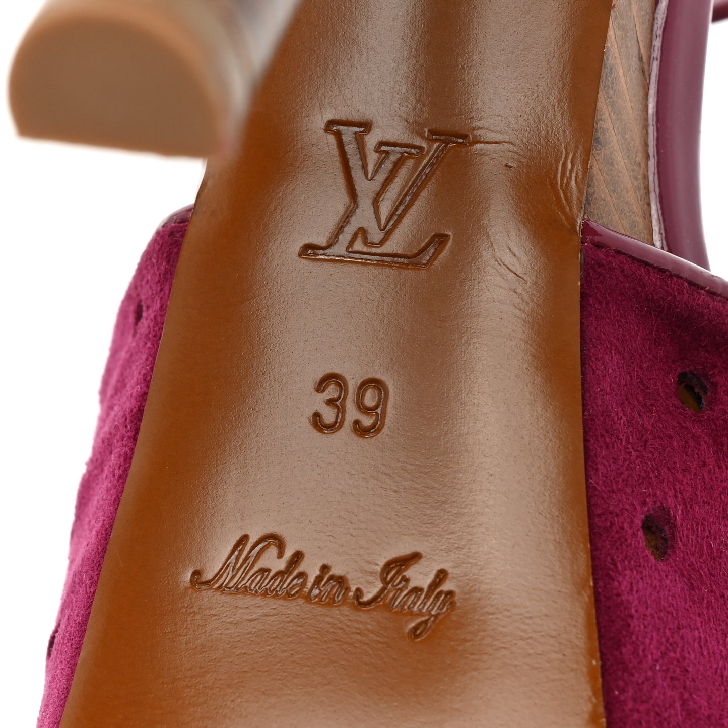 Suede Wooden Platform Sandals 39