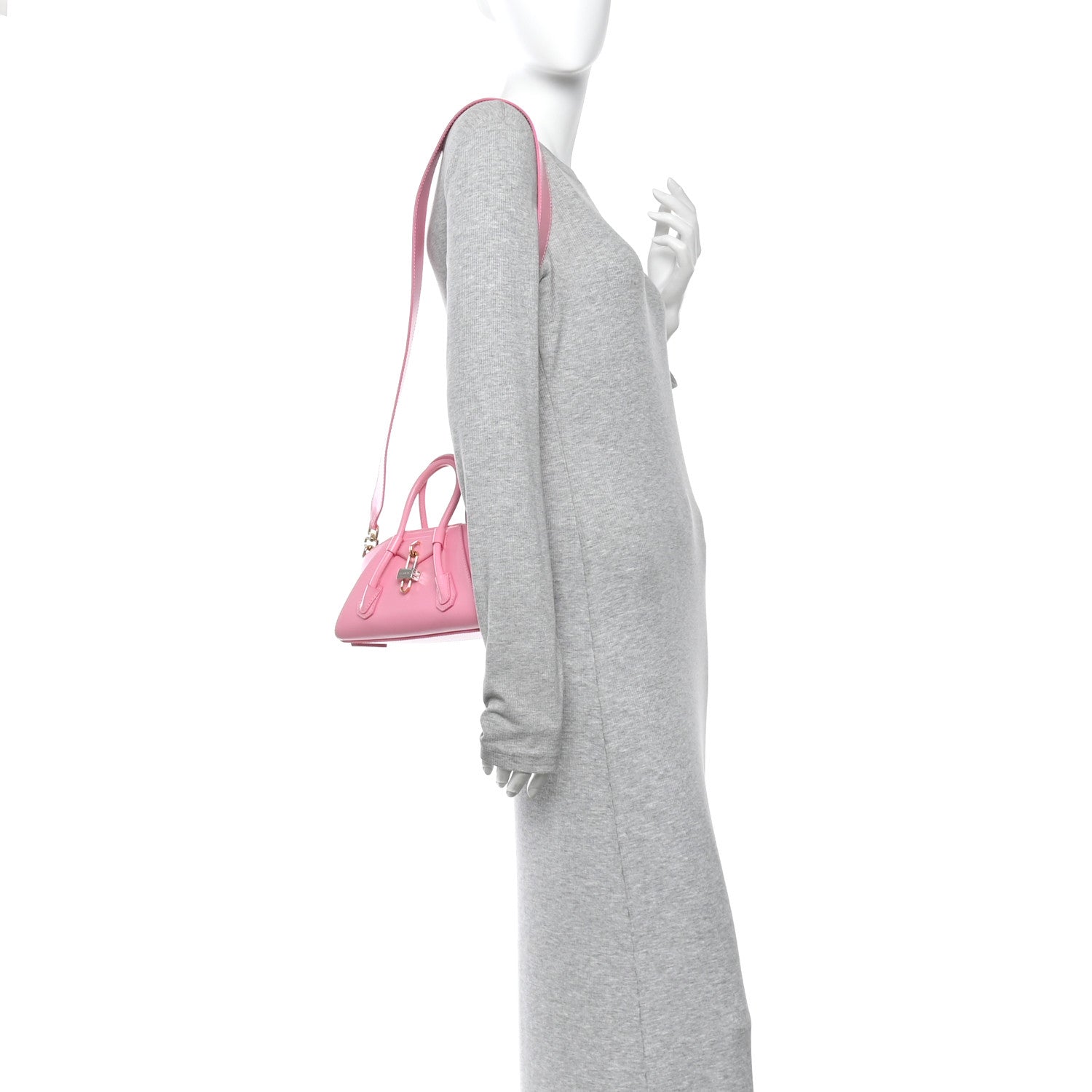 Givenchy Box Calfskin Mini Antigona Pink 2 of 12