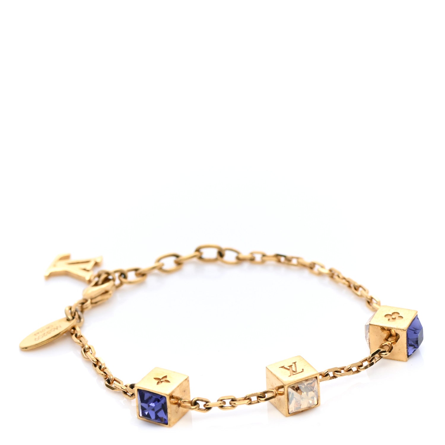Louis Vuitton Swarovski Gamble Bracelet Azur 1 of 5