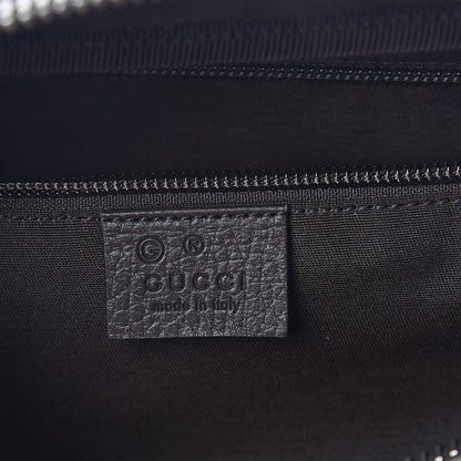 Gucci Monogram Dollar Calfskin Boston Duffle Bag Beige Ebony Testa di Moro Marrone Scuro 6 of 10