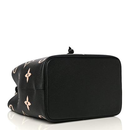 Louis Vuitton Empreinte Monogram Giant Neonoe MM Black Beige 4 of 9