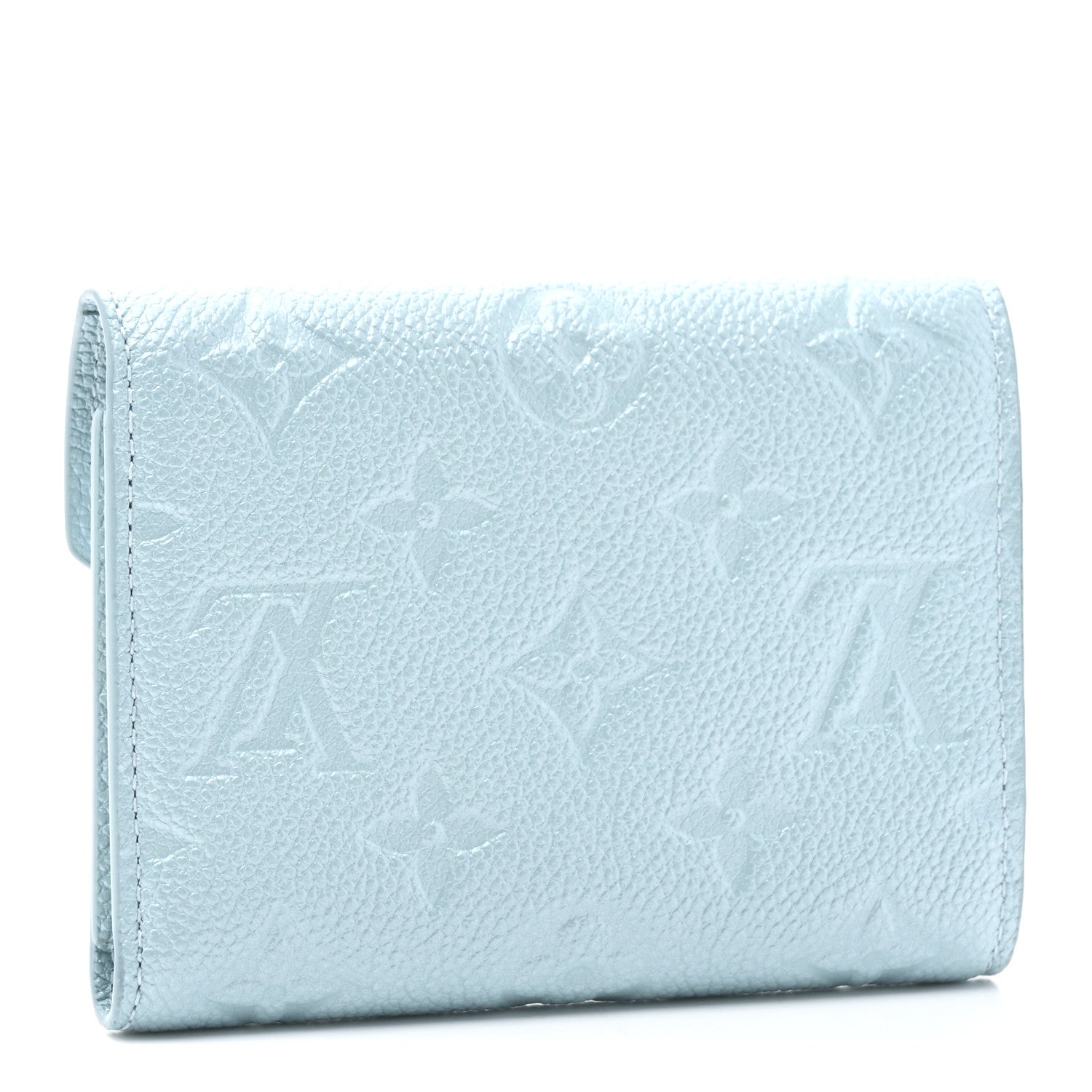 Louis Vuitton Empreinte Monogram Flower Victorine Wallet Azur Frost 3 of 7
