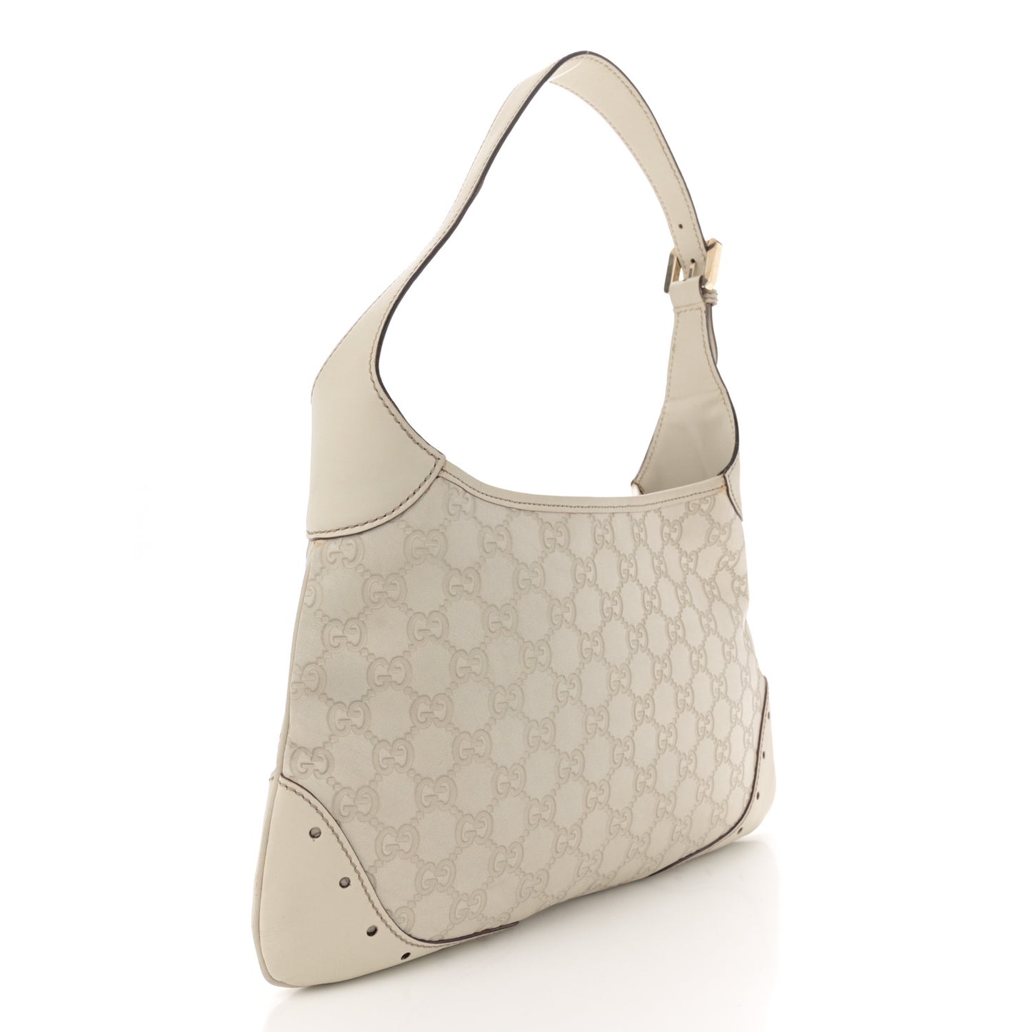 Guccissima Punch Hobo Off White