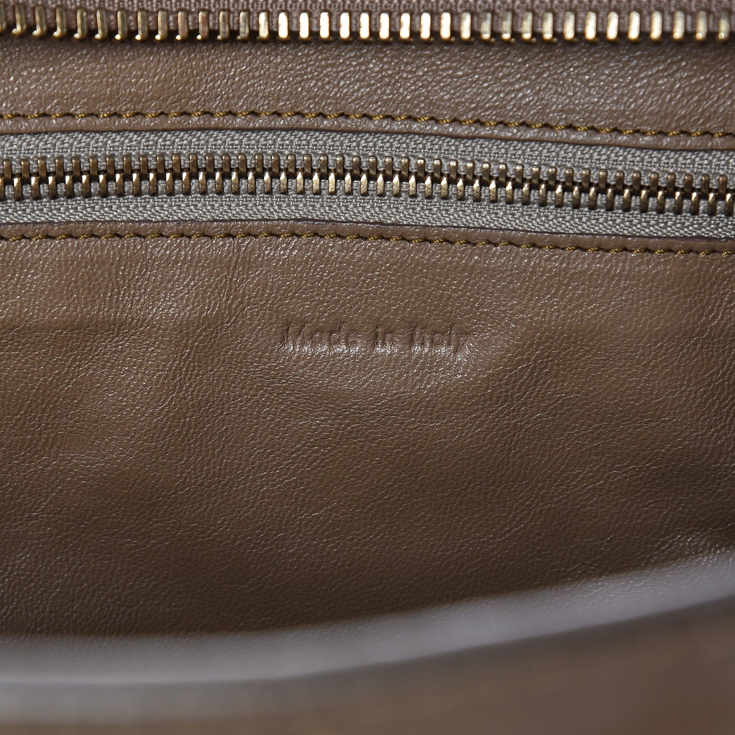 Smooth Calfskin Micro Luggage Camel