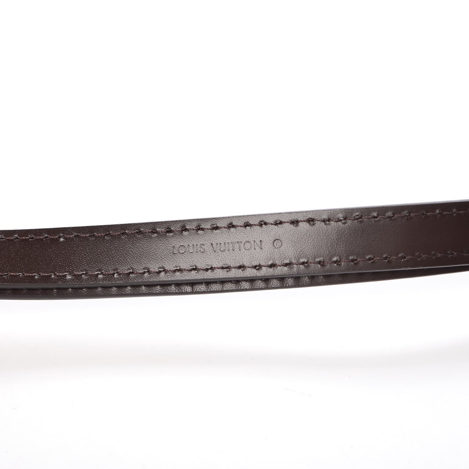 Louis Vuitton Calfskin Adjustable Speedy Bandouliere Shoulder Strap Brown 4 of 4
