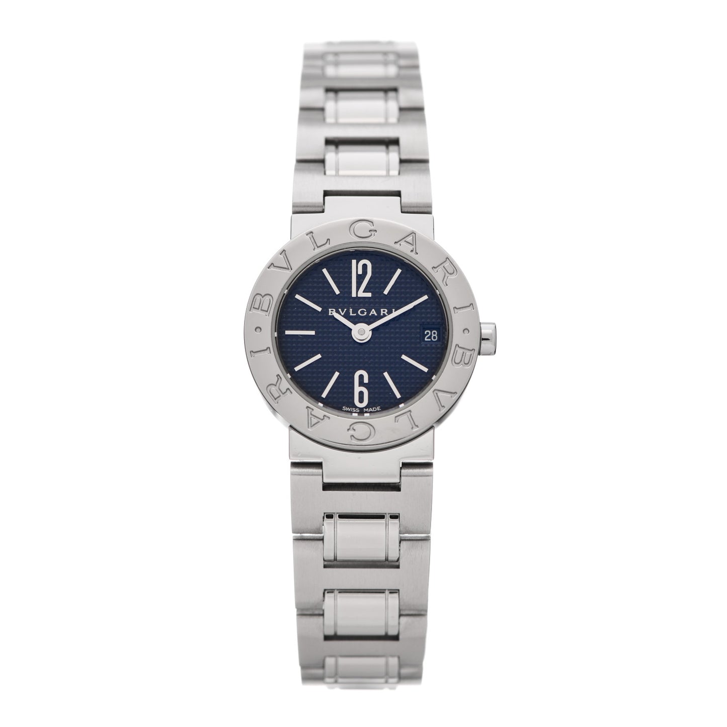 Stainless Steel 23mm Quartz Watch Blue