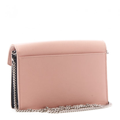 Louis Vuitton Calfskin My Lockme Chain Pochette Rose Ballet White 2 of 11