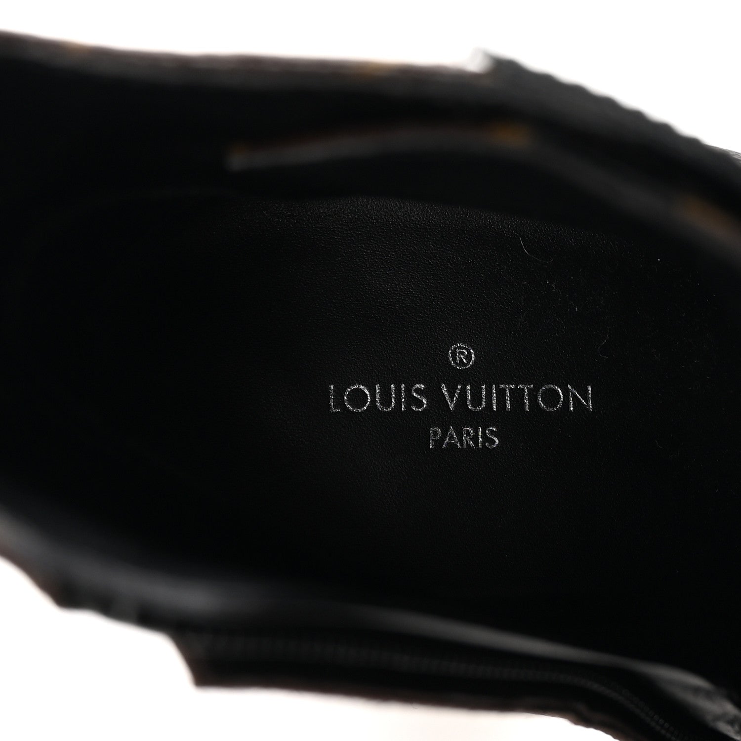Louis Vuitton Patent Calfskin Monogram Star Trail Ankle Boots 38.5 Black 8 of 8