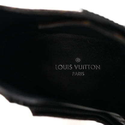 Louis Vuitton Patent Calfskin Monogram Star Trail Ankle Boots 38.5 Black 8 of 8