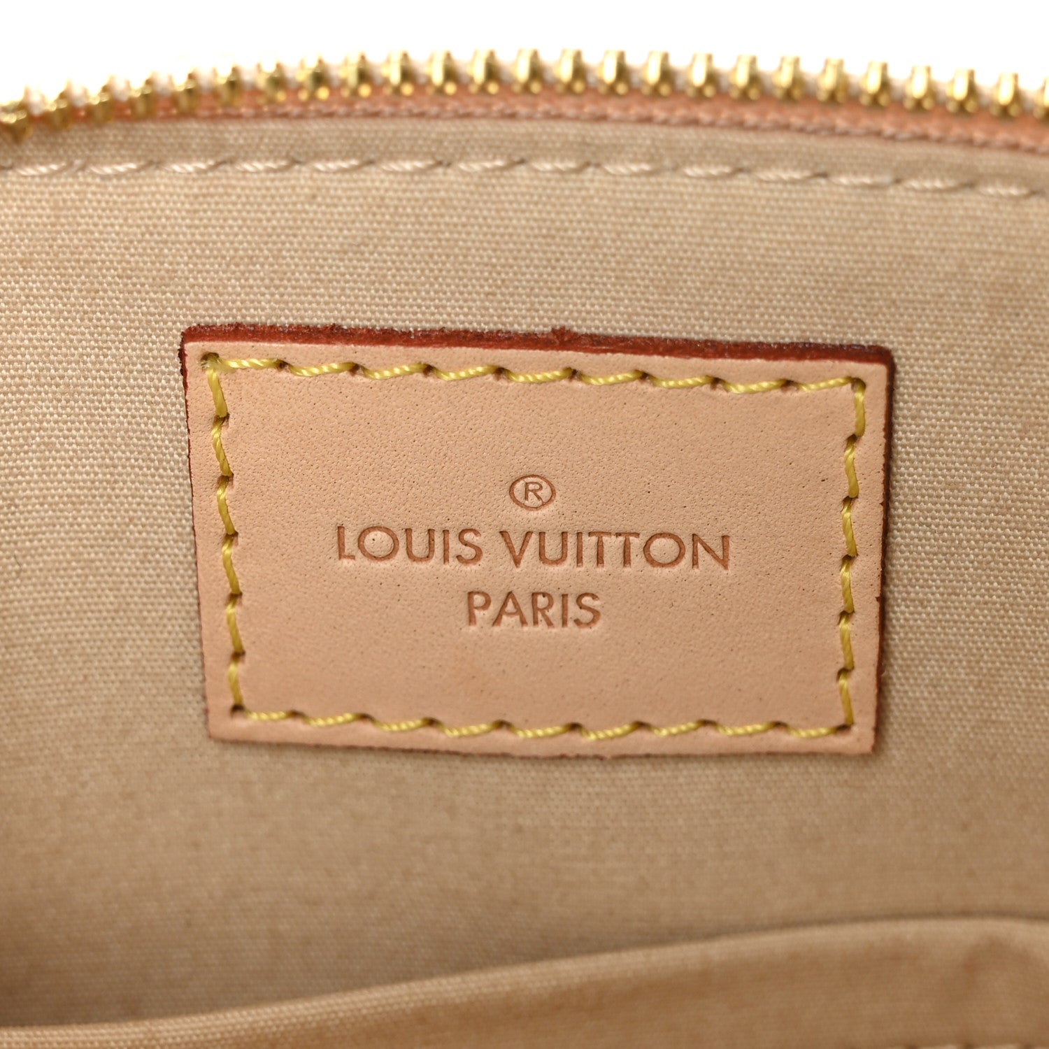 Louis Vuitton Vernis Alma BB Dune 6 of 8