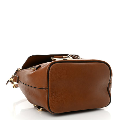 Chloe Suede Calfskin Medium Faye Backpack Tan 4 of 13