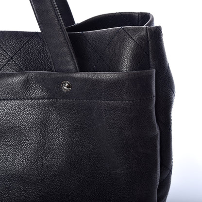Chanel Caviar Executive Cerf Shopper Tote Navy 18 of 20